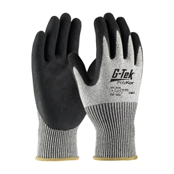 G-Tek PolyKor Double Dipped Nitrile Coated Glove 