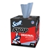 Scott Blue Shop Towels Original, Pop-Up Dispenser Box- 200 Sheets/Box