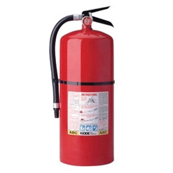 Fire Extinguisher Kidde 6-A, 80-B:C, 20# - with Wall Hook, Rechargeable 