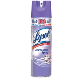 Lysol Disinfectant Spray, Sanitizing and Antibacterial Spray, For Disinfecting and Deodorizing, Crisp Linen, 19 fl oz 